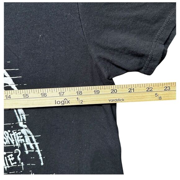 Scream Ghost Face Men’s Graphic T-Shirt Black Size L 2024 Horror Movie Tee - Picture 5 of 6